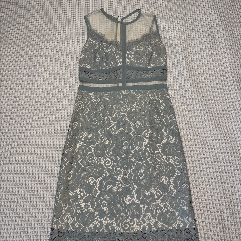 Bobbles and Lace Dress